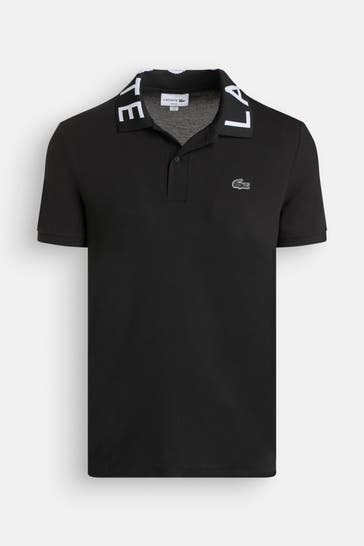 LACOSTE Polo-Shirt schwarz