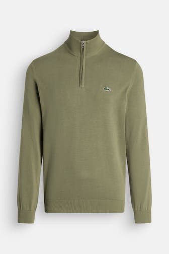 LACOSTE Strick-Troyer grün