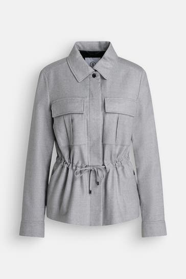 BOGNER Übergangsjacke 'Emira' hellgrau