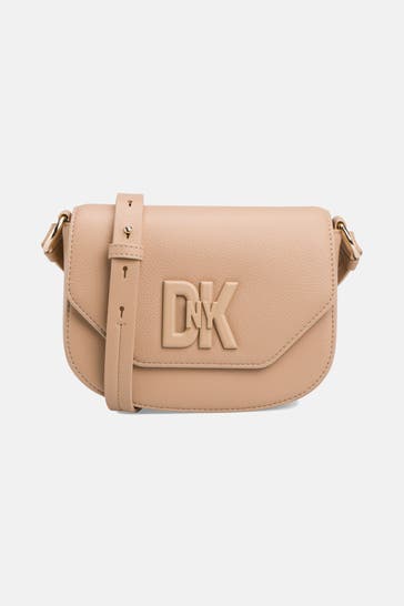 DKNY Umhängetasche 'Seventh Avenue' beige