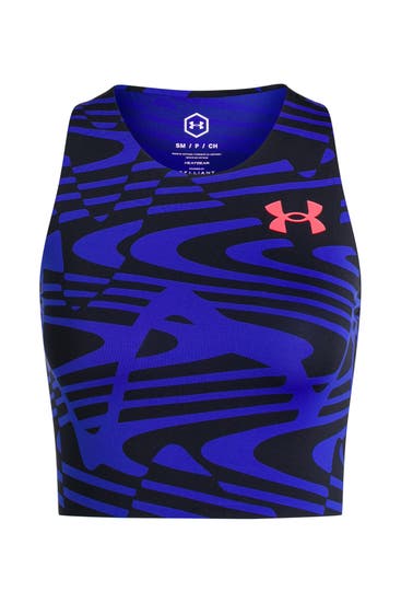 UNDER ARMOUR - Funktionstop gemustert