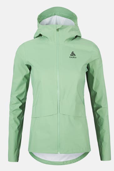 ODLO Regenjacke 'Ride 365' pastellgrün