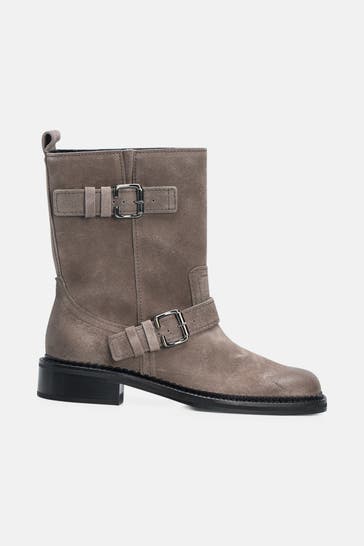 KENNEL & SCHMENGER Biker-Boots 'Alora' graubraun