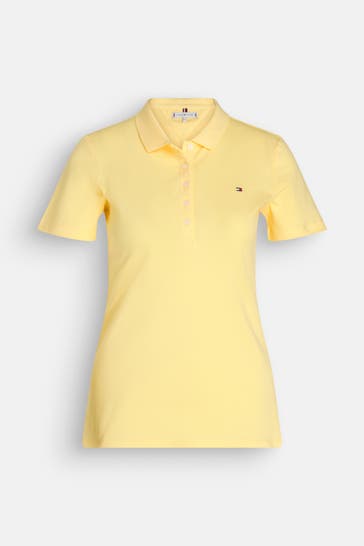 TOMMY HILFIGER Polo-Shirt gelb