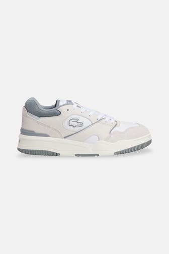 LACOSTE Leder-Sneaker 'Court' mehrfarbig