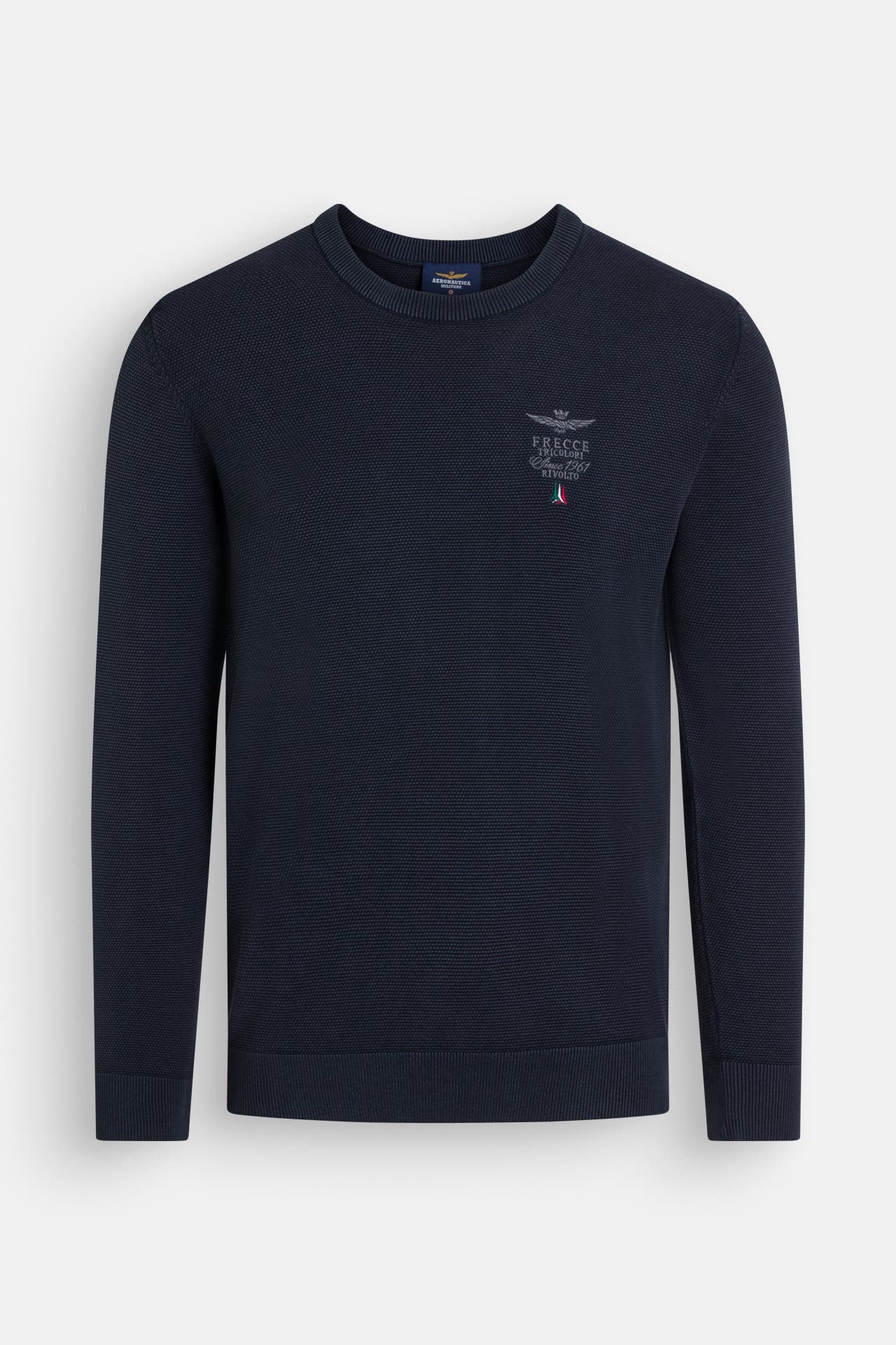 AERONAUTICA MILITARE Strickpullover nachtblau, Bild 1
