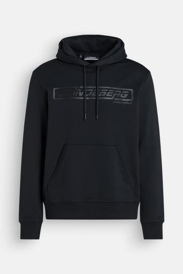 J.LINDEBERG SPORTSWEAR Hoodie 'Edgewood' schwarz