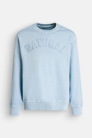 MARC O'POLO Sweatshirt hellblau
