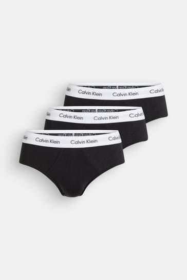 CK UNDERWEAR 3er-Pack Slips schwarz