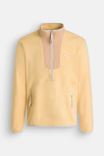 COLUMBIA Fleece-Troyer 'Sequoia Grove' gelb-beige