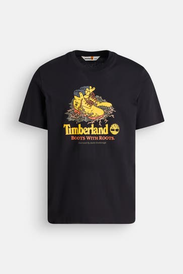 TIMBERLAND T-Shirt schwarz
