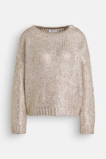 RICH & ROYAL Strickpullover gold