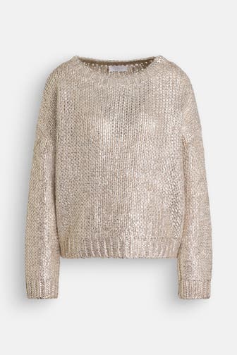 RICH & ROYAL Strickpullover gold