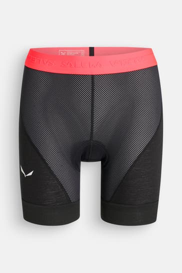 SALEWA Fahrradinnenhose 'Vento' schwarz