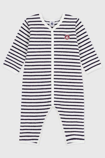 PETIT BATEAU Strampler gestreift