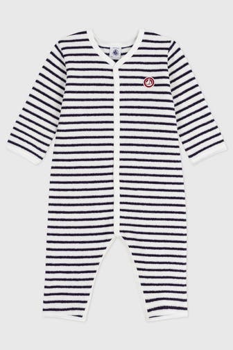 PETIT BATEAU Strampler gestreift