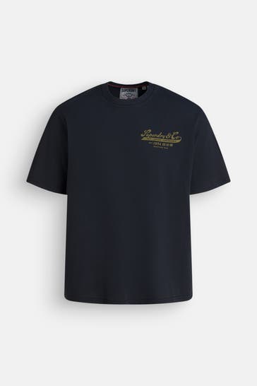 SUPERDRY T-Shirt schwarz