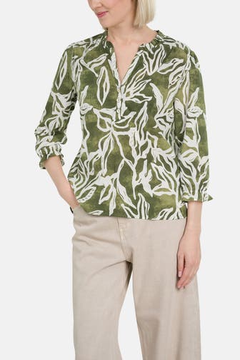 CARTOON Blusenshirt gemustert