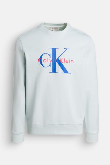 CALVIN KLEIN Sweatshirt aqua