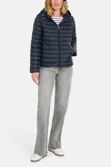 TOMMY HILFIGER Light-Steppjacke nachtblau
