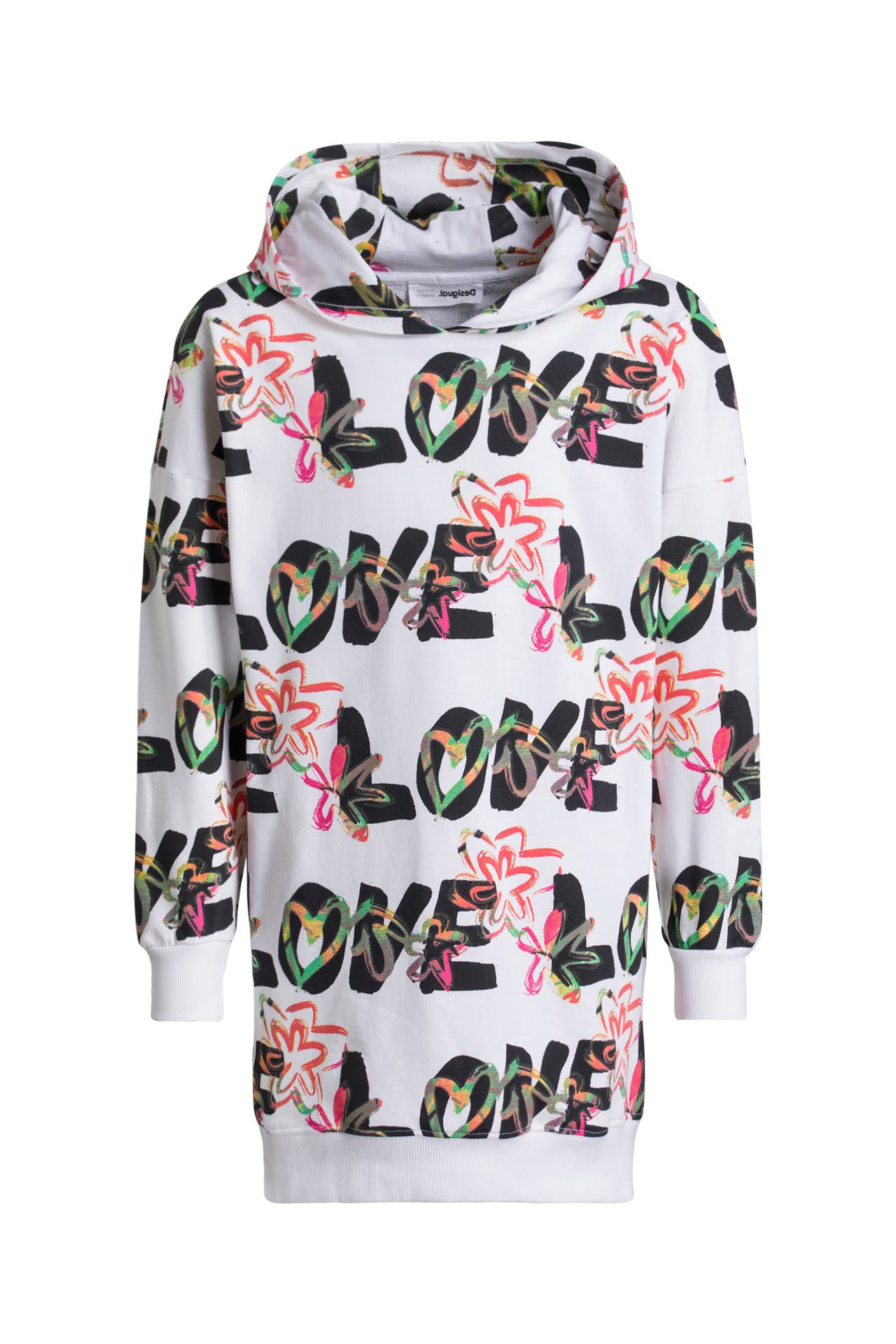 DESIGUAL Hoodie-Kleid 'Flavia' gemustert, Bild 1