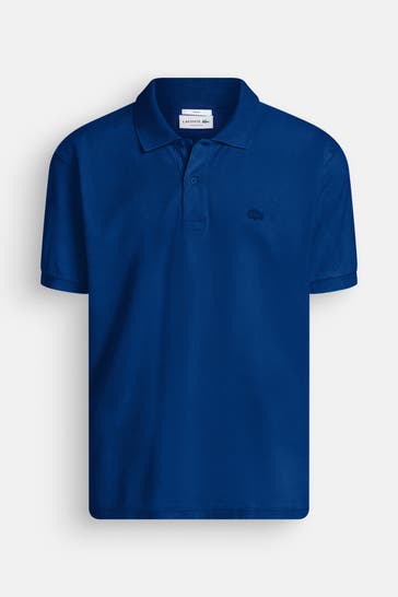 LACOSTE Polo-Shirt azurblau