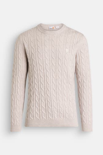TIMBERLAND Wollmix-Pullover greige