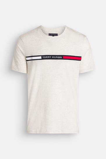 TOMMY HILFIGER T-Shirt offwhite