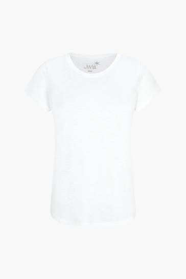 JUVIA T-Shirt 'Romi' weiß