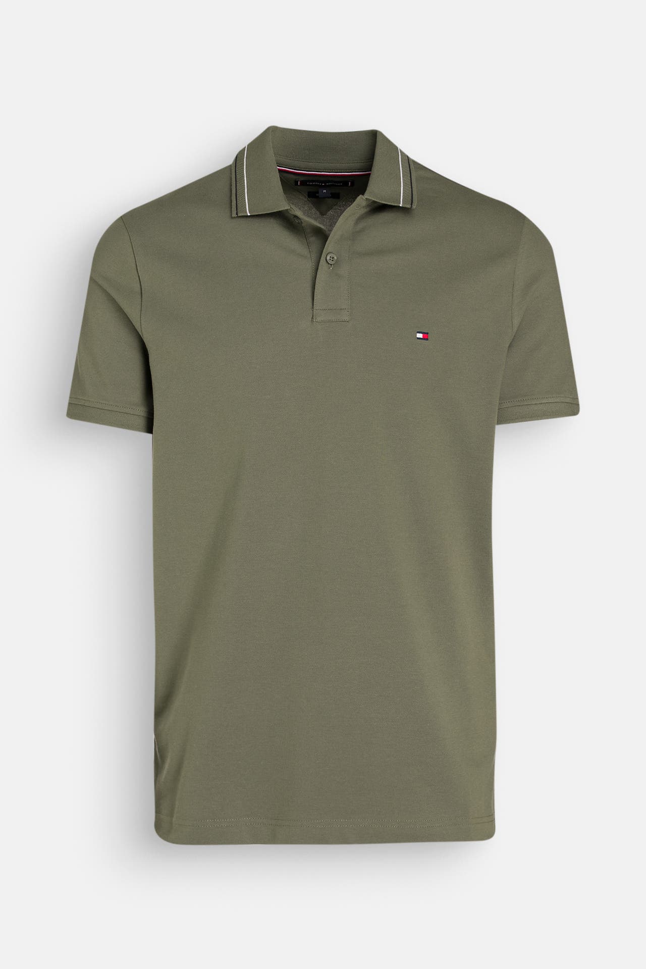 TOMMY HILFIGER Polo-Shirt oliv, Bild 1