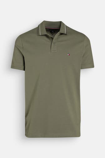 TOMMY HILFIGER Polo-Shirt oliv