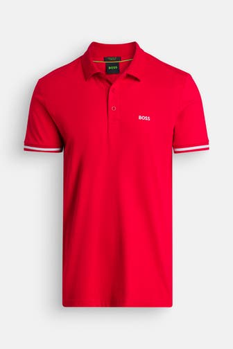 BOSS Polo-Shirt 'Paddy' rot