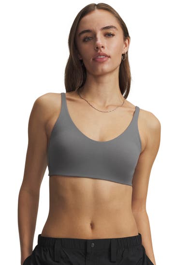 UNDER ARMOUR Sport-Bustier grau