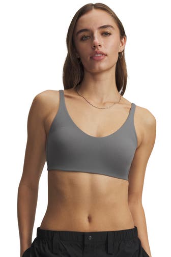 UNDER ARMOUR Sport-Bustier grau