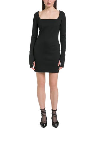 HUGO Jerseykleid 'Kordella' schwarz