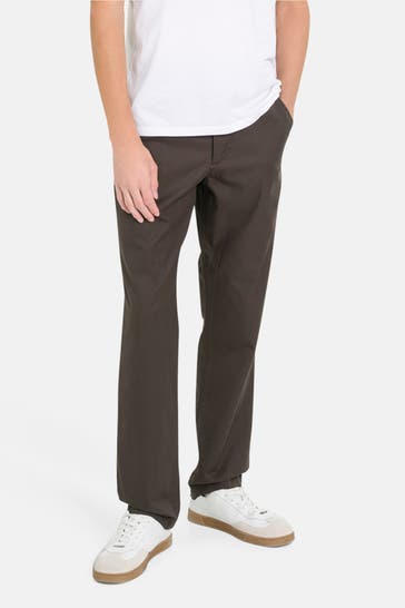 LACOSTE Chino graubraun