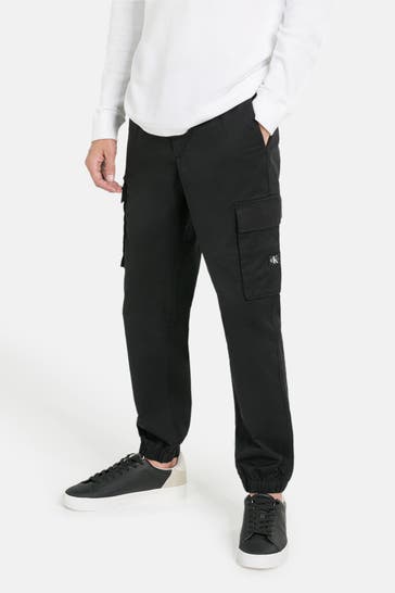 CALVIN KLEIN Black Cargo Trousers