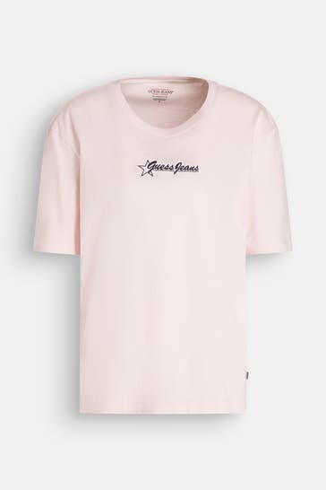 GUESS T-Shirt hellrosa