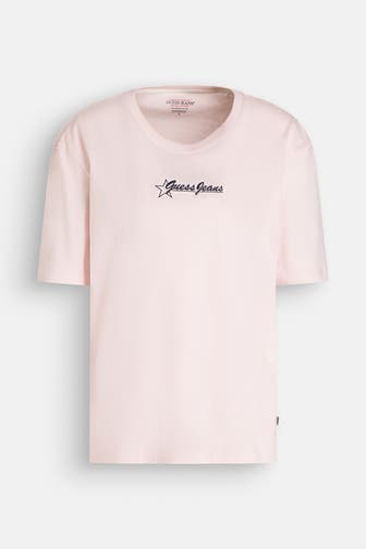 GUESS T-Shirt hellrosa