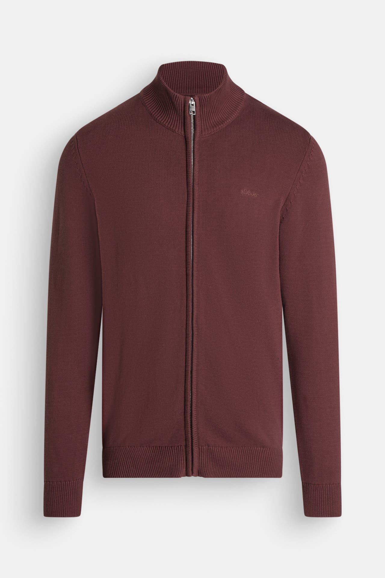 S.OLIVER Strickjacke bordeaux, Bild 1
