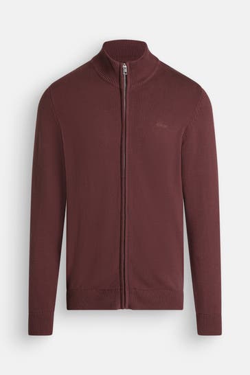 S.OLIVER Strickjacke bordeaux