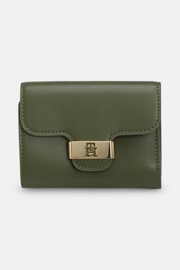 TOMMY HILFIGER Geldbörse oliv