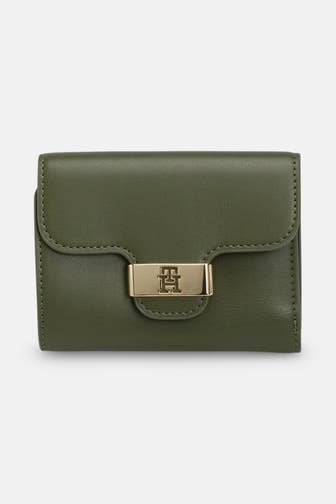 TOMMY HILFIGER Geldbörse oliv