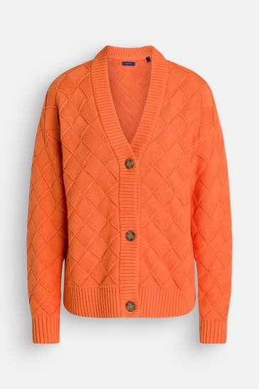 GANT Strickjacke orange