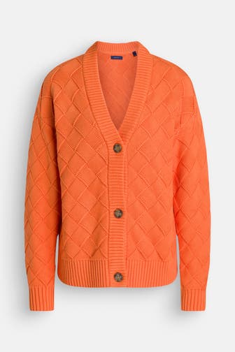 GANT Strickjacke orange