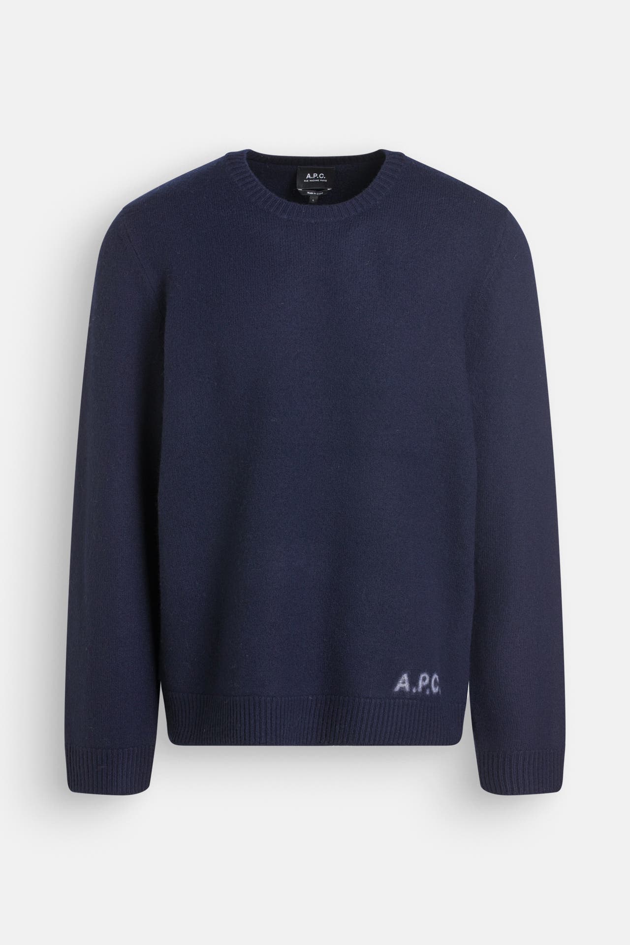 A.P.C. Wollpullover dunkelblau, Bild 1