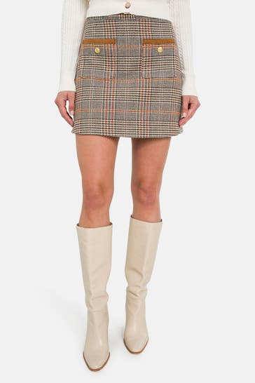 TOMMY HILFIGER Minirock kariert