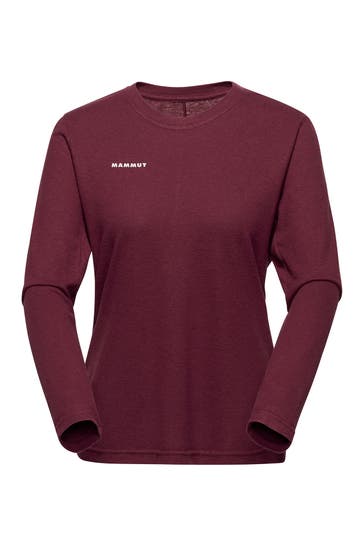 MAMMUT Longsleeve burgunder