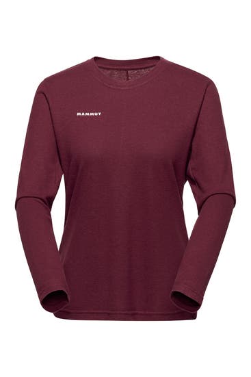 MAMMUT - Longsleeve burgunder