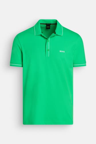 BOSS GREEN Polo-Shirt 'Paule' grün